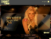 Tablet Screenshot of cabarettehran.com